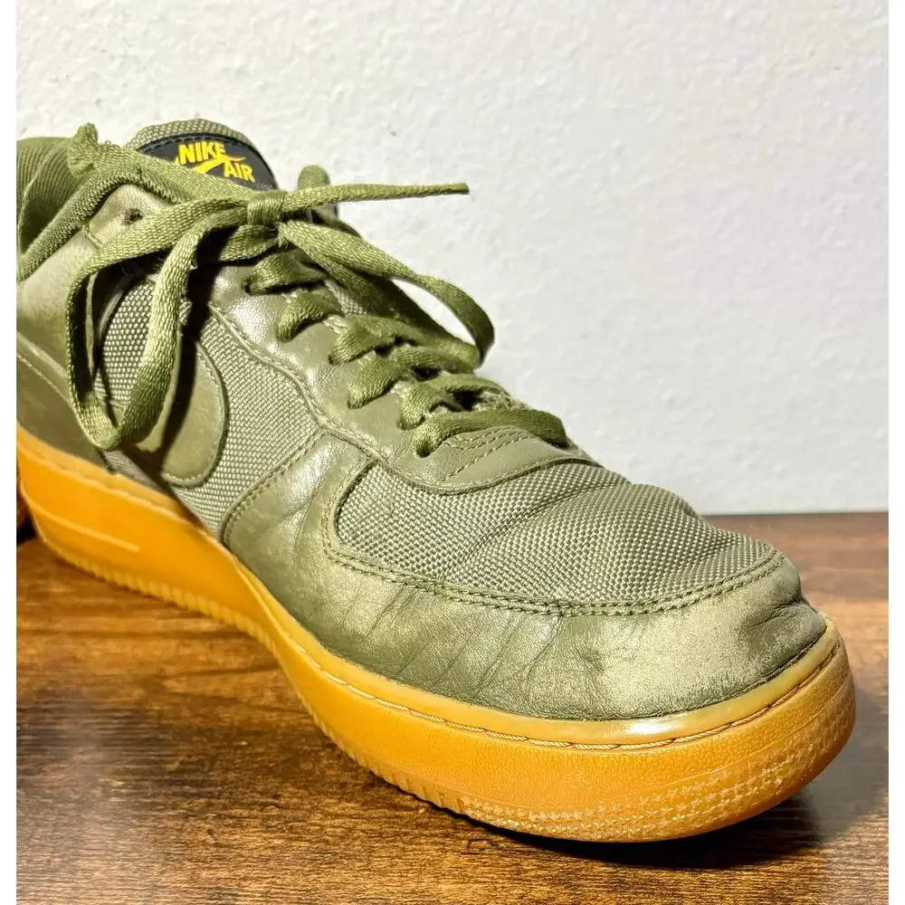 Nike Air Force 1 Gore-tex Medium Olive Sequoia Gold CK2630 200 Size 11
